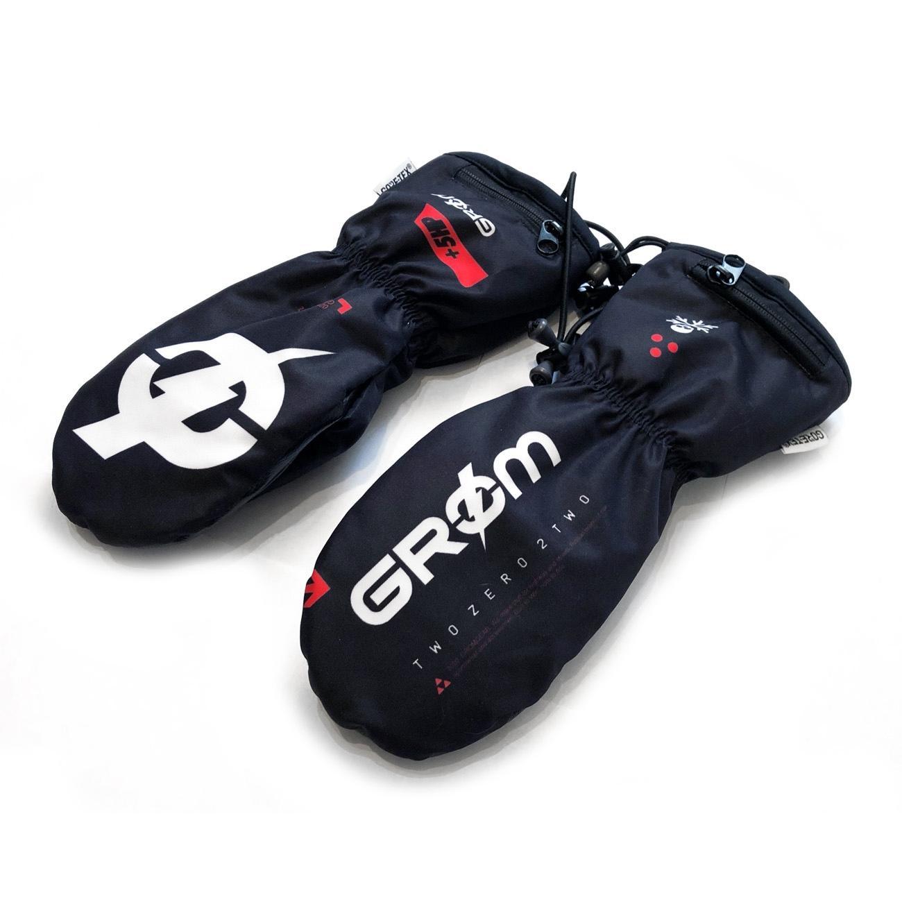 Варежки GROM 22 black Варежки GROM 22 black