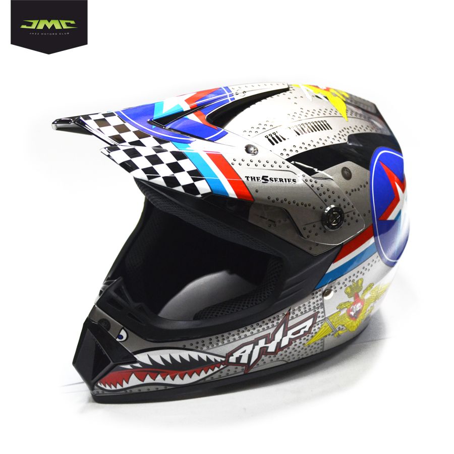 Шлем кроссовый AVANTIS Teane Russia White