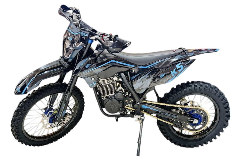 Мотоцикл кроссовый Zuumav K5 CB300F 21/18 Blue