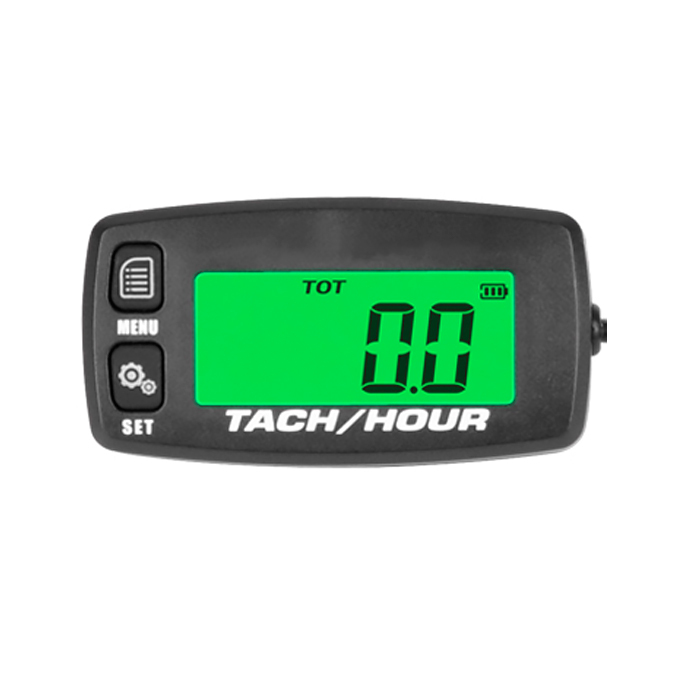 Тахометр цифр. Runleader 1,5м (счётчик м/ч, зелёная подсветка, IP65)