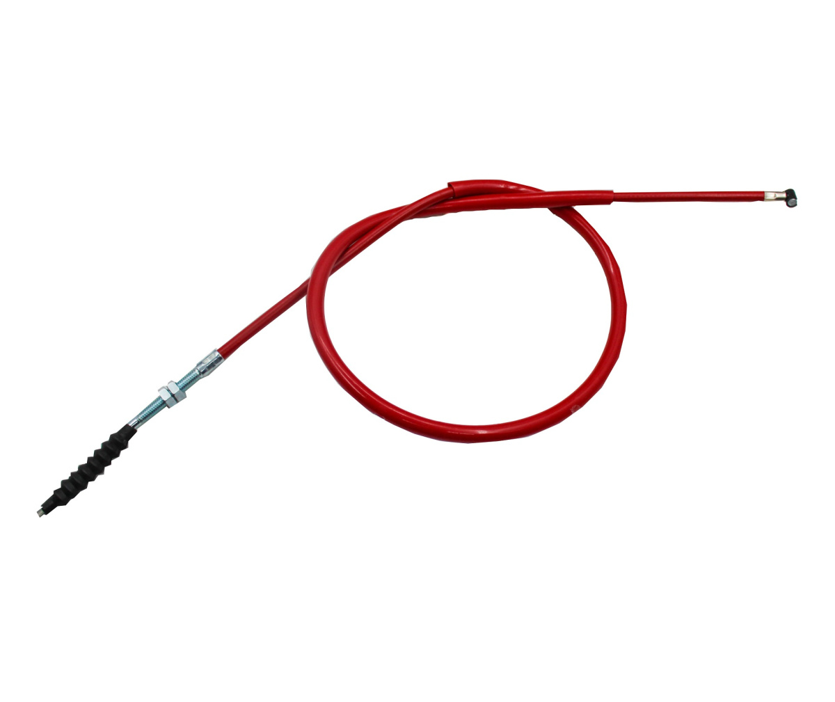 Трос сцепления 125 сс Красный (L980мм ход 75 мм)
