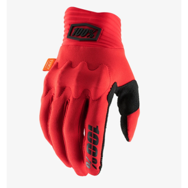 Мотоперчатки 100% Cognito D3O Glove Red/Black
