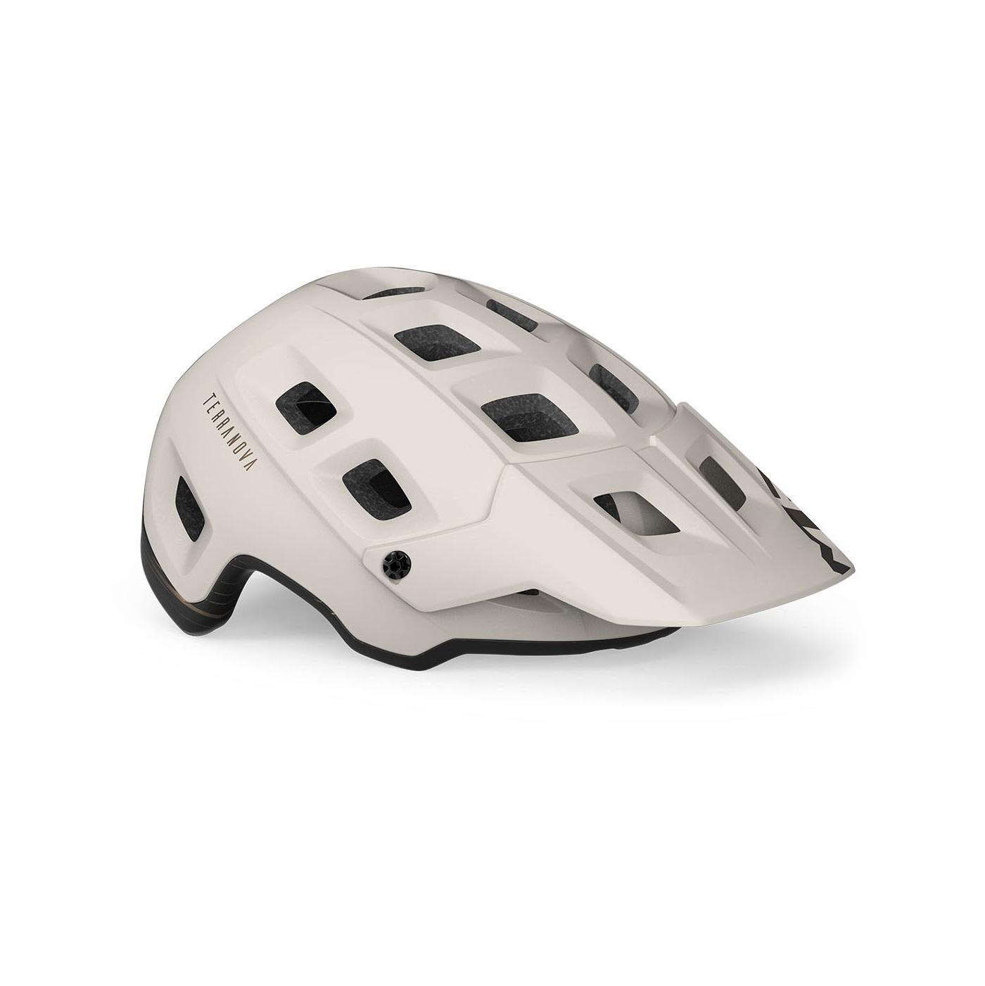Велошлем Met Terranova MIPS Off-White Bronze