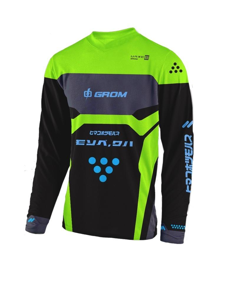 Джерси кросс GROM Unit 9.5 green Джерси кросс GROM Unit 9.5 green
