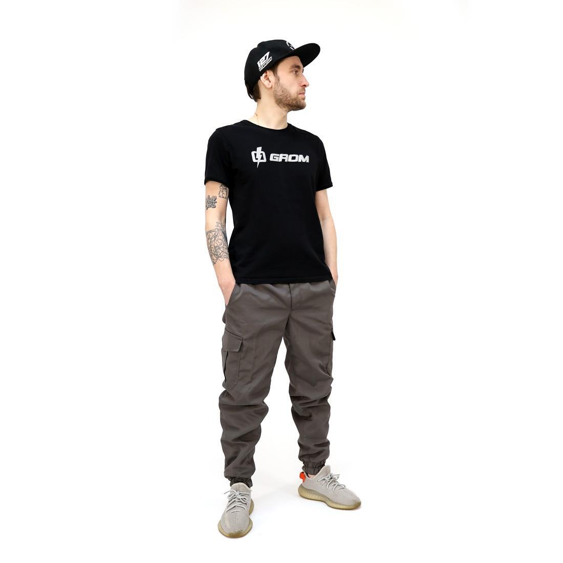 Штаны GROM Cargo подклад флис Grey ripstop Штаны GROM Cargo подклад флис Grey ripstop