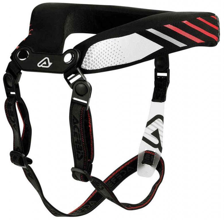 ADULT NECK BRACE 2.0 black red ADULT NECK BRACE 2.0 black red