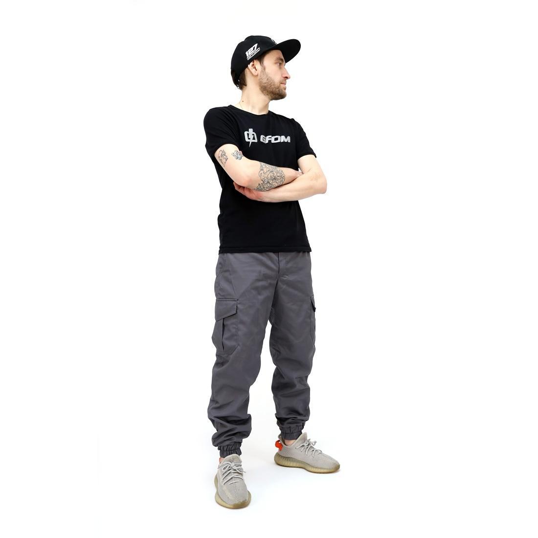Штаны GROM Cargo подклад флис Grey ХБ Штаны GROM Cargo подклад флис Grey ХБ